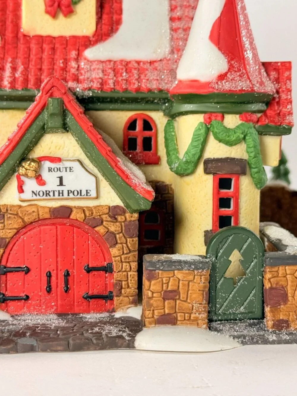 Vintage Dept 56 Route 1 North Pole 